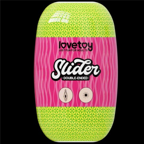 Slider Double-Ended Masturbator Vagina and Anus LoveToy - Boys of Toys Sp. z o.o. (dystrybutor)