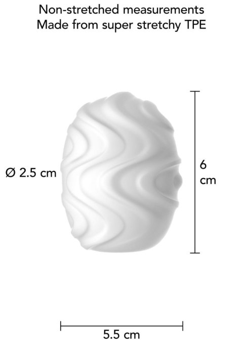 Mini Masturbator Art White SCALA