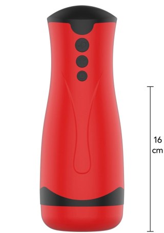 Super Suction Masturbator Red SCALA
