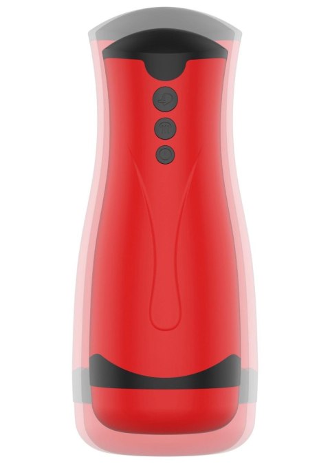 Super Suction Masturbator Red SCALA