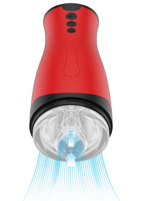 Super Suction Masturbator Red SCALA