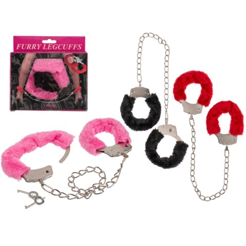 Kajdanki na nogi z futerkiem Grajmy razem