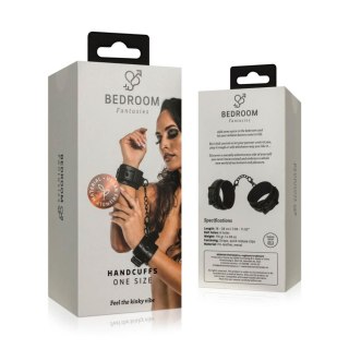 Bedroom Fantasies - Faux Leather Handcuffs Black ONE-DC B.V.