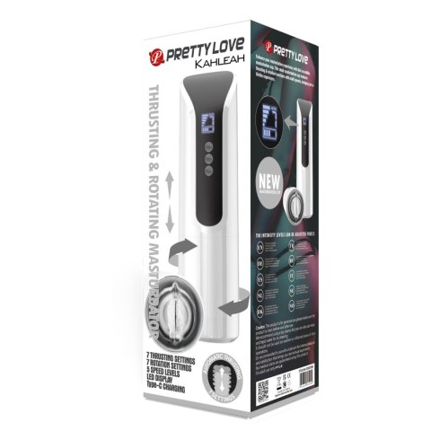 Pretty Love Kahleah Thrusting & Rotating Masturbator Baile - Boys of Toys Sp. z. o.o. (dystrybutor)
