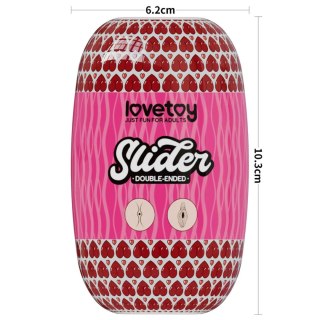 Slider Double-Ended Masturbator Ass and Vagina LoveToy - Boys of Toys Sp. z o.o. (dystrybutor)