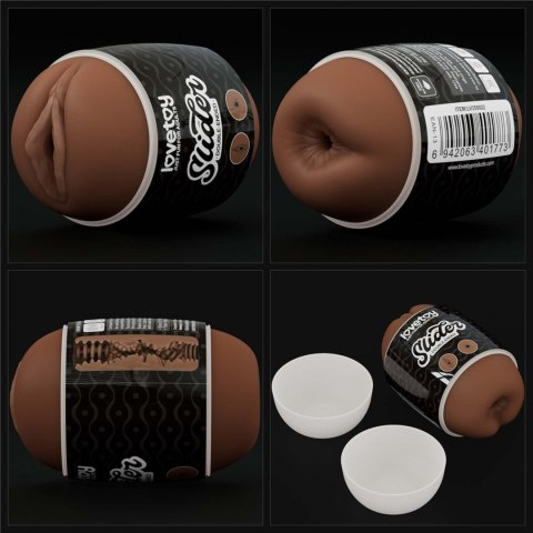 Slider Double-Ended Masturbator Vagina and Anus LoveToy - Boys of Toys Sp. z o.o. (dystrybutor)