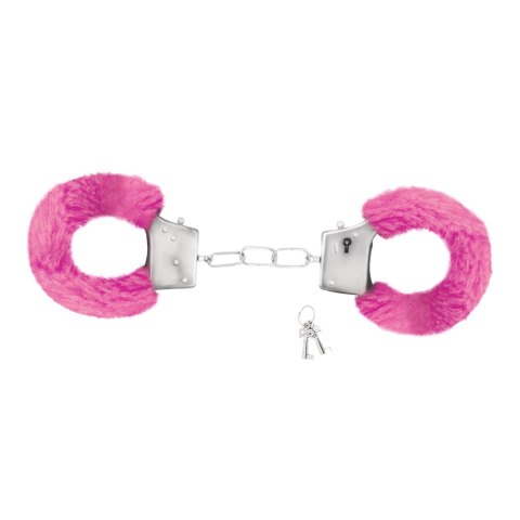 LOVE CUFFS FURRY HANDCUFFS CRUSHIOUS PINK Crushious - Lunyvan S.L.
