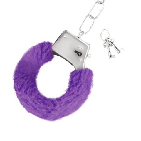 LOVE CUFFS FURRY HANDCUFFS CRUSHIOUS PURPLE Crushious - Lunyvan S.L.