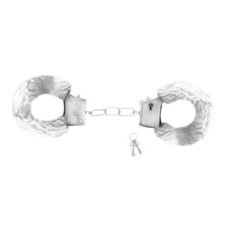 LOVE CUFFS FURRY HANDCUFFS CRUSHIOUS WHITE Crushious - Lunyvan S.L.