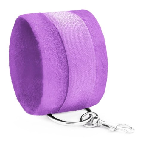 TOUGH LOVE VELCRO HANDCUFFS WITH EXTRA 40CM CHAIN CRUSHIOUS PURPLE Crushious - Lunyvan S.L.