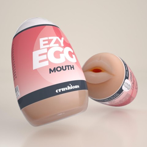 CRUSHIOUS EZY EGG ORAL MASTURBATOR EGG Crushious - Lunyvan S.L.