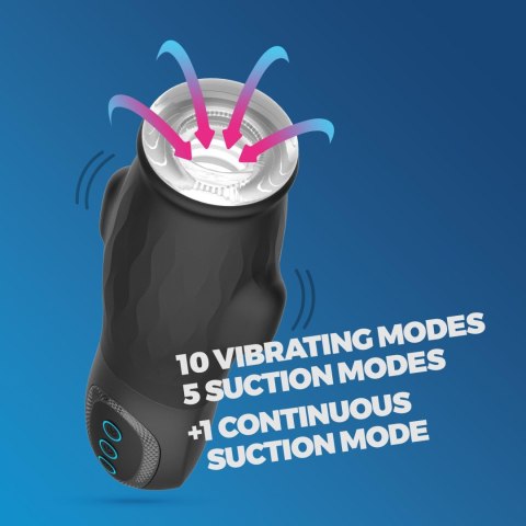 CRUSHIOUS GARGANTUA MASTURBATOR WITH REMOVABLE SLEEVE, SUCTION AND FREE LUBRICANT Crushious - Lunyvan S.L.