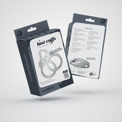 CRUSHIOUS LUST METAL HANDCUFFS Crushious - Lunyvan S.L.