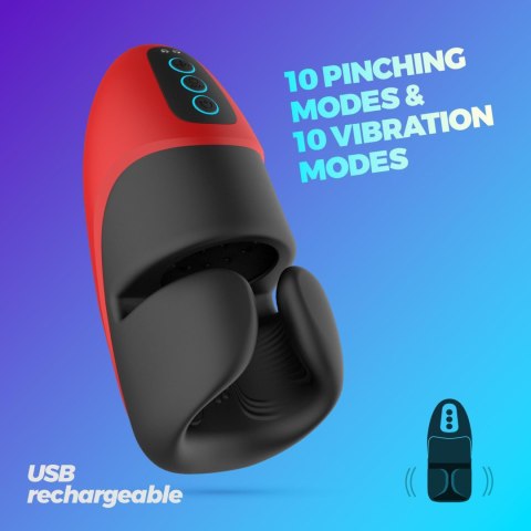 CRUSHIOUS PANCHO RECHARGEABLE MASTURBATOR WITH PRESSURE Crushious - Lunyvan S.L.