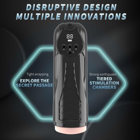 LUXURY Masturbator, PREMIUM RECHARGEABLE MULTIFUNCTIONS 04 Boys of Toys Sp. z o.o.