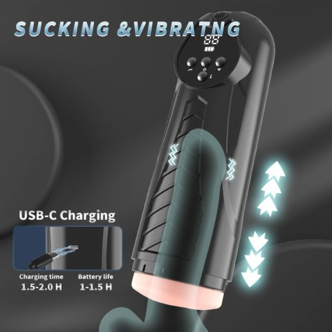 LUXURY Masturbator, PREMIUM RECHARGEABLE MULTIFUNCTIONS 04 Boys of Toys Sp. z o.o.