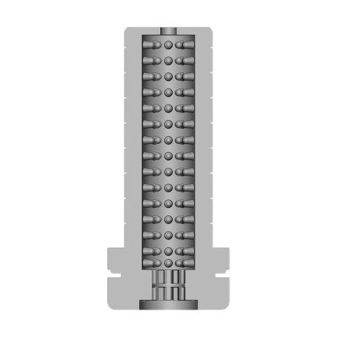 Easy Rider - Textured Masturbator - Transparent SHOTS