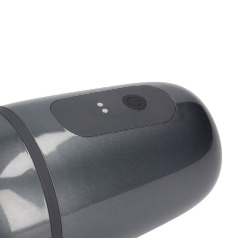 Pulsar - Negative Pressure Suction and Vibration Masturbator Pump - Gun Metal SHOTS