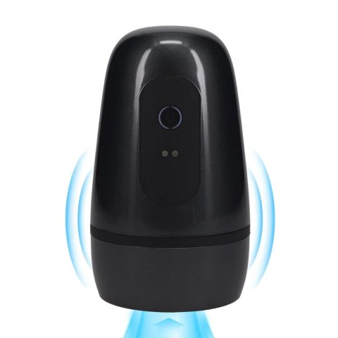 Pulsar - Negative Pressure Suction and Vibration Masturbator Pump - Gun Metal SHOTS