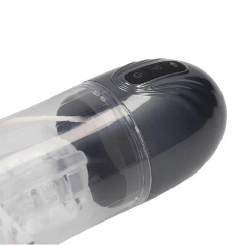 SonicPull - Suction and Vibration Masturbator Pump - Multimedia Enhanced - Gun Metal SHOTS