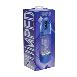 SonicPull - Suction and Vibration Masturbator Pump - Multimedia Enhanced - Metallic Blue SHOTS