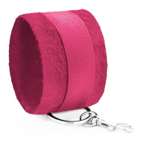 TOUGH LOVE VELCRO HANDCUFFS WITH EXTRA 40CM CHAIN CRUSHIOUS PINK Crushious - Lunyvan S.L.